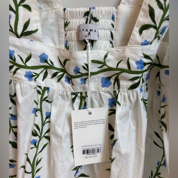 Piyama Suzette Vine Top Size XS NWT - Picture 7 of 7